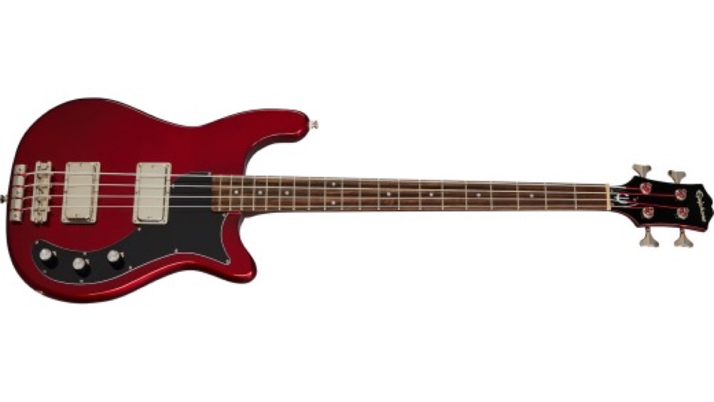 Epiphone Embassy Bass in Sparking Burgundy